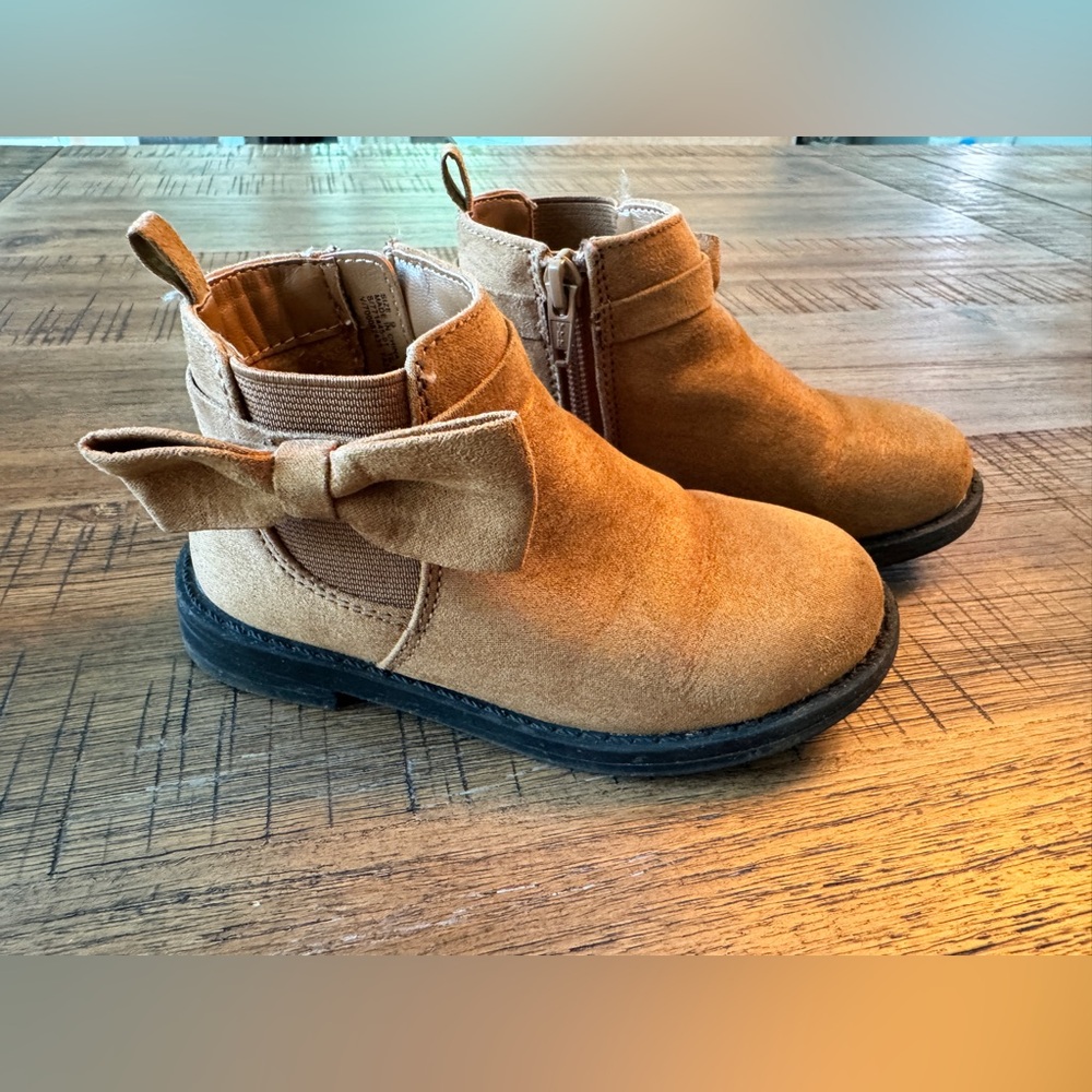 GAP | Toddler Bow Ankle Boots - Size 9
